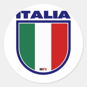 Italië Ronde Sticker