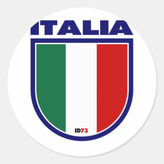 Italië Ronde Sticker