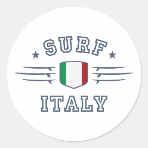 Italië Ronde Sticker