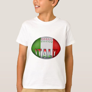 Italië Rugby Ball T-shirt
