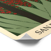 Italië San Remo Vintage Revel Poster (Hoek)