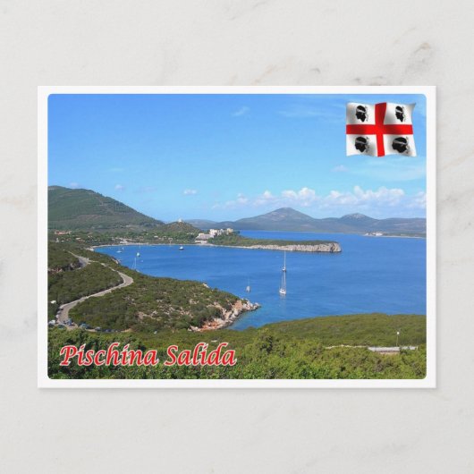 Italië - Sardinië - Alghero - Briefkaart (Voorkant)