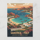 Italië Sardinië Briefkaart (Voorkant)