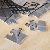 Italië, Sardinië, Castelsardo. Cafétafels. Legpuzzel (Zijkant)