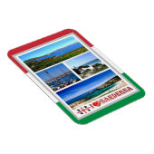 Italië - Sardinië - Mosaic - Magnet Magneet (Rechterzijde)
