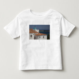 Italië, Sardinië, Porto Cervo. Chiesa di Stella Kinder Shirts