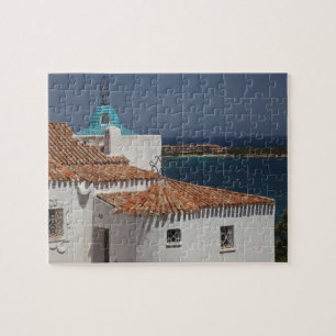 Italië, Sardinië, Porto Cervo. Chiesa di Stella Legpuzzel