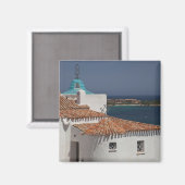 Italië, Sardinië, Porto Cervo. Chiesa di Stella Magneet (Voorkant / Achterkant)