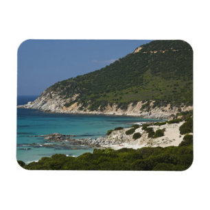 Italië, Sardinië, Solanas. Strand. Magneet