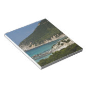 Italië, Sardinië, Solanas. Strand. Notitieblok (Schuin)