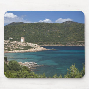 Italië, Sardinië, Teulada. Spaanse toren. Muismat