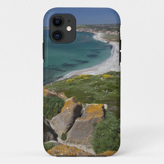 Italië, Sardinië, Tharros. Uitzicht vanaf de Spaan Case-Mate iPhone Case (Achterkant)