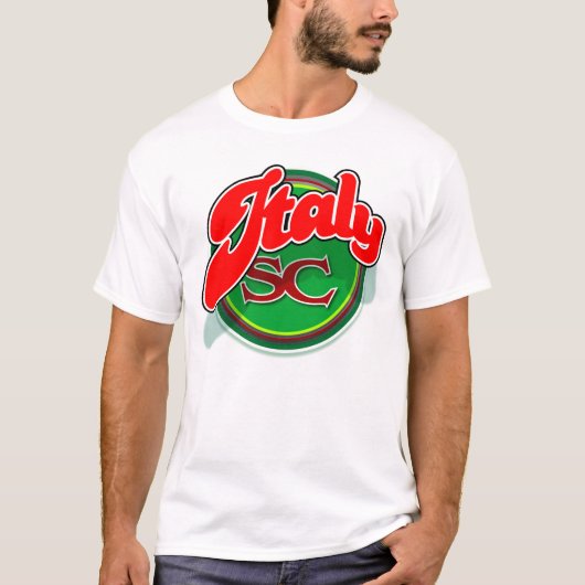 Italië SC-swoop T-shirt (Voorkant)