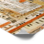 italië schilderij van florence waterverf , duomo s poster (Hoek)