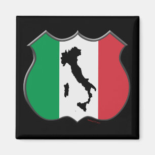 Italië Schildkaart Magnet