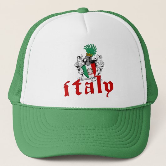 Italië SchildPet Trucker Pet (Voorkant)