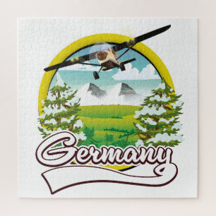 Italië Scooter Reis logo Legpuzzel