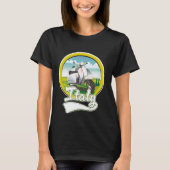 Italië Scooter Reis logo T-shirt (Voorkant)