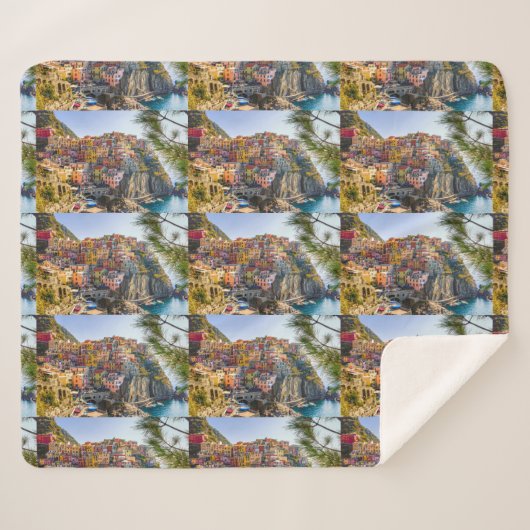 Italië Sherpa Deken (Voorkant (horizontaal))