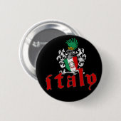 Italië Shield Button (Voorkant /achterkant)