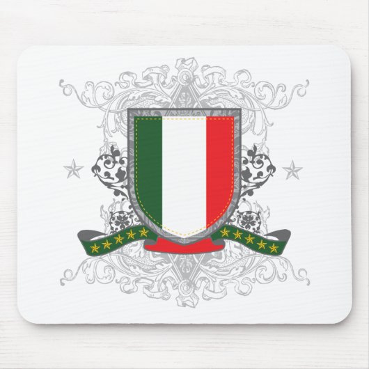Italië Shield Muismat (Voorkant)
