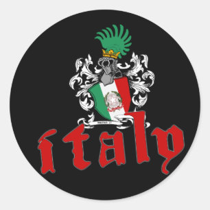 Italië Shield Sticker