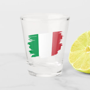 Italië Shotglas, Patriottische Italiaanse Vlag Shot Glas
