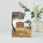 Italië, Sicilië, Agrigento. De ruïnes van de 2 Briefkaart (Staand voorkant)