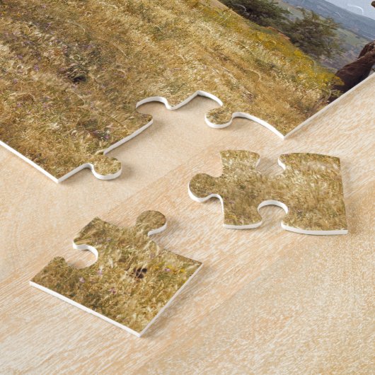 Italië, Sicilië, Agrigento. De ruïnes van de 2 Legpuzzel (Zijkant)