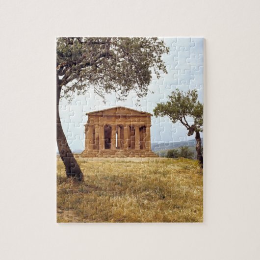 Italië, Sicilië, Agrigento. De ruïnes van de 2 Legpuzzel (Verticaal)