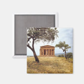 Italië, Sicilië, Agrigento. De ruïnes van de 2 Magneet (Voorkant / Achterkant)