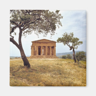 Italië, Sicilië, Agrigento. De ruïnes van de 2 Magneet