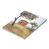 Italië, Sicilië, Agrigento. De ruïnes van de 2 Notitieblok (Linkerzijde)