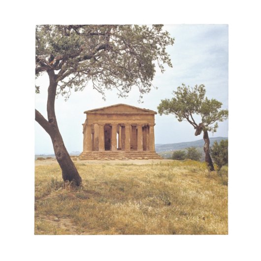 Italië, Sicilië, Agrigento. De ruïnes van de 2 Notitieblok (Voorkant)