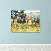 Italië, Sicilië, Agrigento. De ruïnes van de Canvas Afdruk (Insitu (Houten vloer))