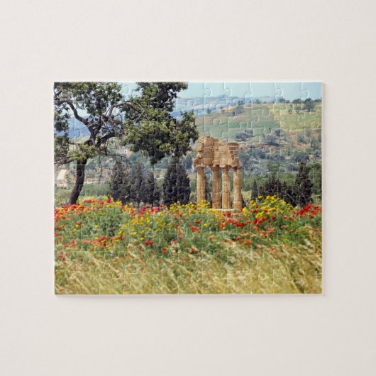 Italië, Sicilië, Agrigento. De ruïnes van de Legpuzzel (Horizontaal)