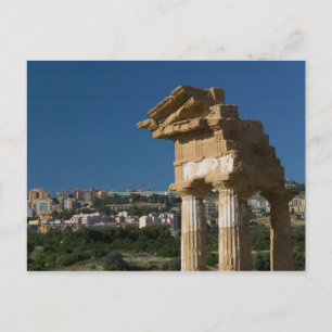 Italië, Sicilië, Agrigento, La Valle dei Templi, 2 Briefkaart