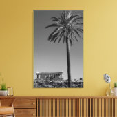 Italië, Sicilië, Agrigento, La Valle dei Templi, 3 Canvas Afdruk (Insitu (Woonkamer))