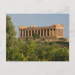 Italië, Sicilië, Agrigento, La Valle dei Templi, 4 Briefkaart