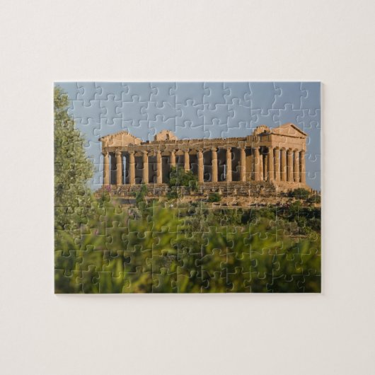 Italië, Sicilië, Agrigento, La Valle dei Templi, 4 Legpuzzel (Horizontaal)