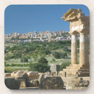 Italië, Sicilië, Agrigento, La Valle dei Templi, Bier Onderzetter