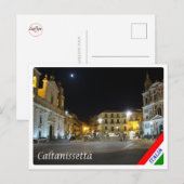 Italië - Sicilië - Caltanissetta - Briefkaart (Voorkant / Achterkant)