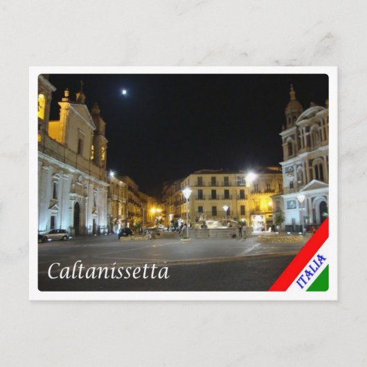 Italië - Sicilië - Caltanissetta - Briefkaart (Voorkant)