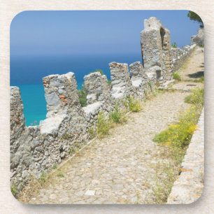 Italië, Sicilië, Cefalu, Klifwandelpad, La Drankjes Onderzetter