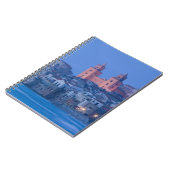 Italië, Sicilië, Cefalu, Uitzicht met Duomo uit Notitieboek (Linkerzijde)