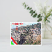 Italië - Sicilië - Corleone - Briefkaart (Staand voorkant)