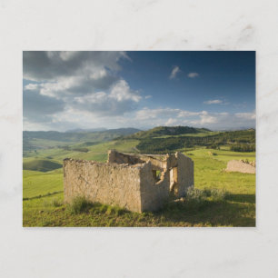 Italië, Sicilië, Enna, Pergusa, Oud Boerderij Briefkaart