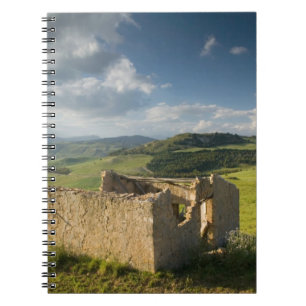 Italië, Sicilië, Enna, Pergusa, Oud Boerderij Notitieboek