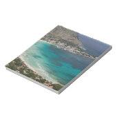 Italië, Sicilië, Mondello, Uitzicht van het strand Notitieblok (Linkerzijde)