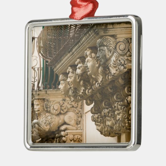 ITALIË, Sicilië, NOTO: Finest Baroque Town in Metalen Ornament (Links)